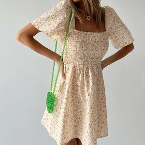 SUMMER NIGHTS MINI DRESS FLORAL